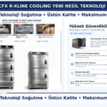 Hastane Tipi 3 Üniteli Morg | Dijital Kontrollü Morg Dolabı