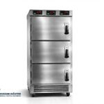 Hastane Tipi 3 Üniteli Morg | Dijital Kontrollü Morg Dolabı