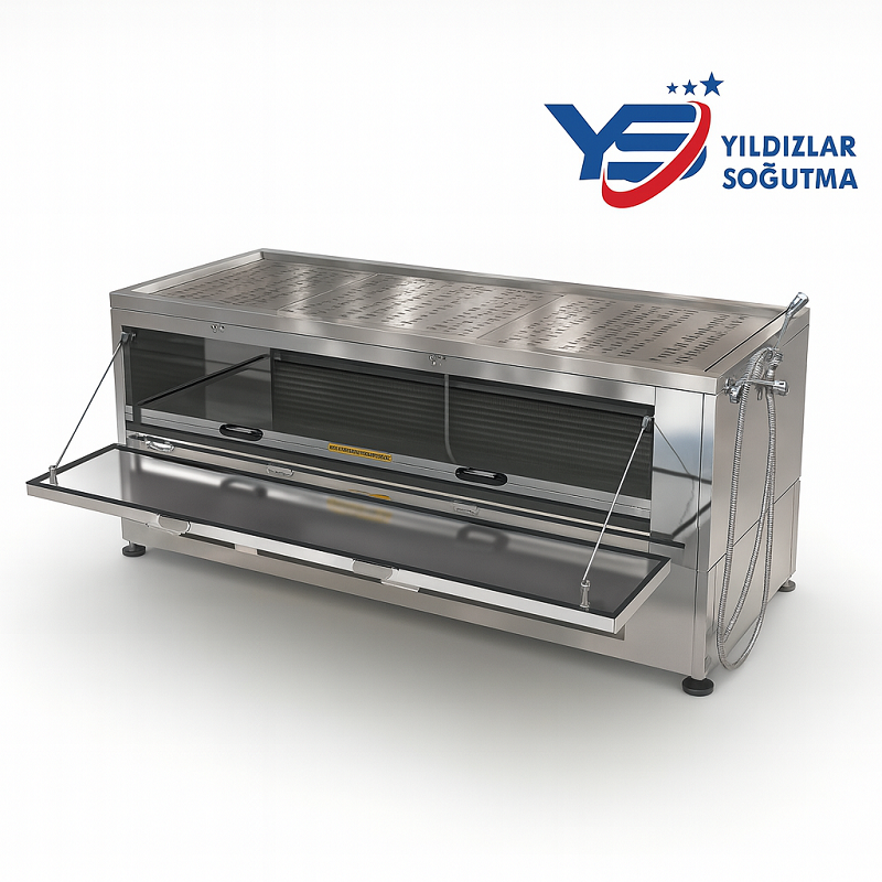 Cenaze Hizmetlerinde Profesyonellik ve Hijyen Bir Arada: Yıkama Üniteli Morglar Cenaze hizmetlerinin en hassas noktası, vefat edene duyulan saygı ve işlemlerin hijyenik koşullarda, sorunsuz bir şekilde gerçekleştirilmesidir. Yıldızlar Soğutma olarak, bu zorlu süreci kolaylaştırmak adına geliştirdiğimiz Yıkama Üniteli Morg sistemleri ile yanınızdayız.