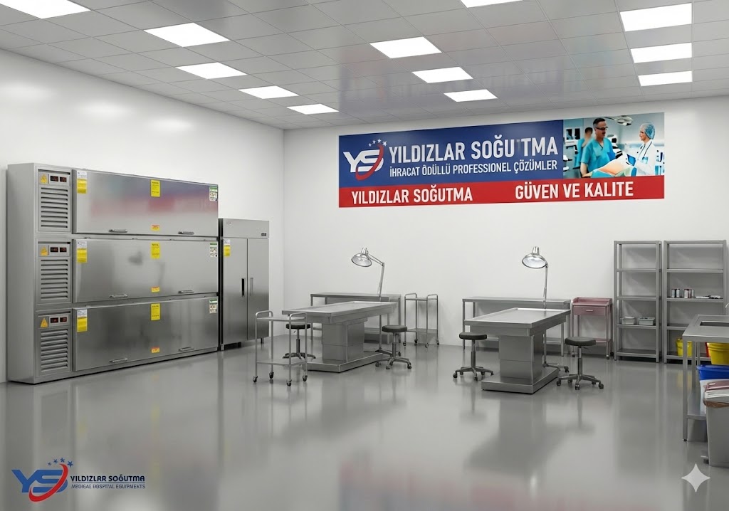 morg sistemleri, otopsi masaları ve gasilhane ekipmanları